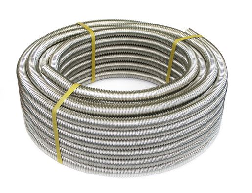 Труба гофр. нерж. сталь отоженная D25A  ViEiR (60м) продажа метражом