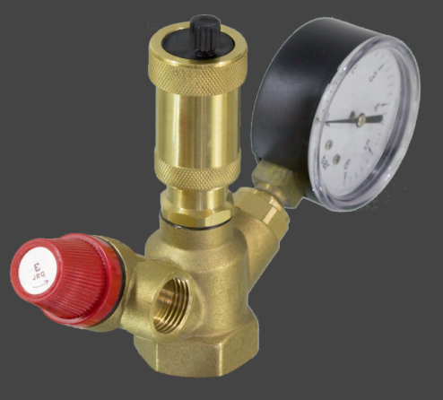 Группа безопасности котла 1" 1,5 бар TIM