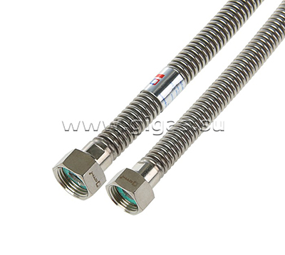 Подводка д/газа сильфон.3/4" г/г  80 см AQUALINK