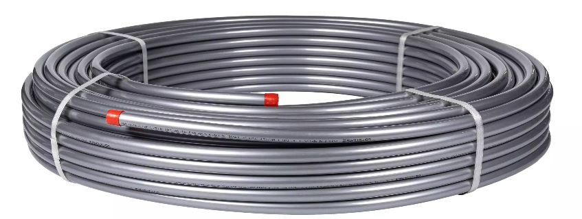 Труба PE-Xa/Al/PE-RT Stabil Pipe 25x3,7мм бухта 50м, USYSTEMS, металлик, ВЫПИСЫВАТЬ КРАТНО 10м