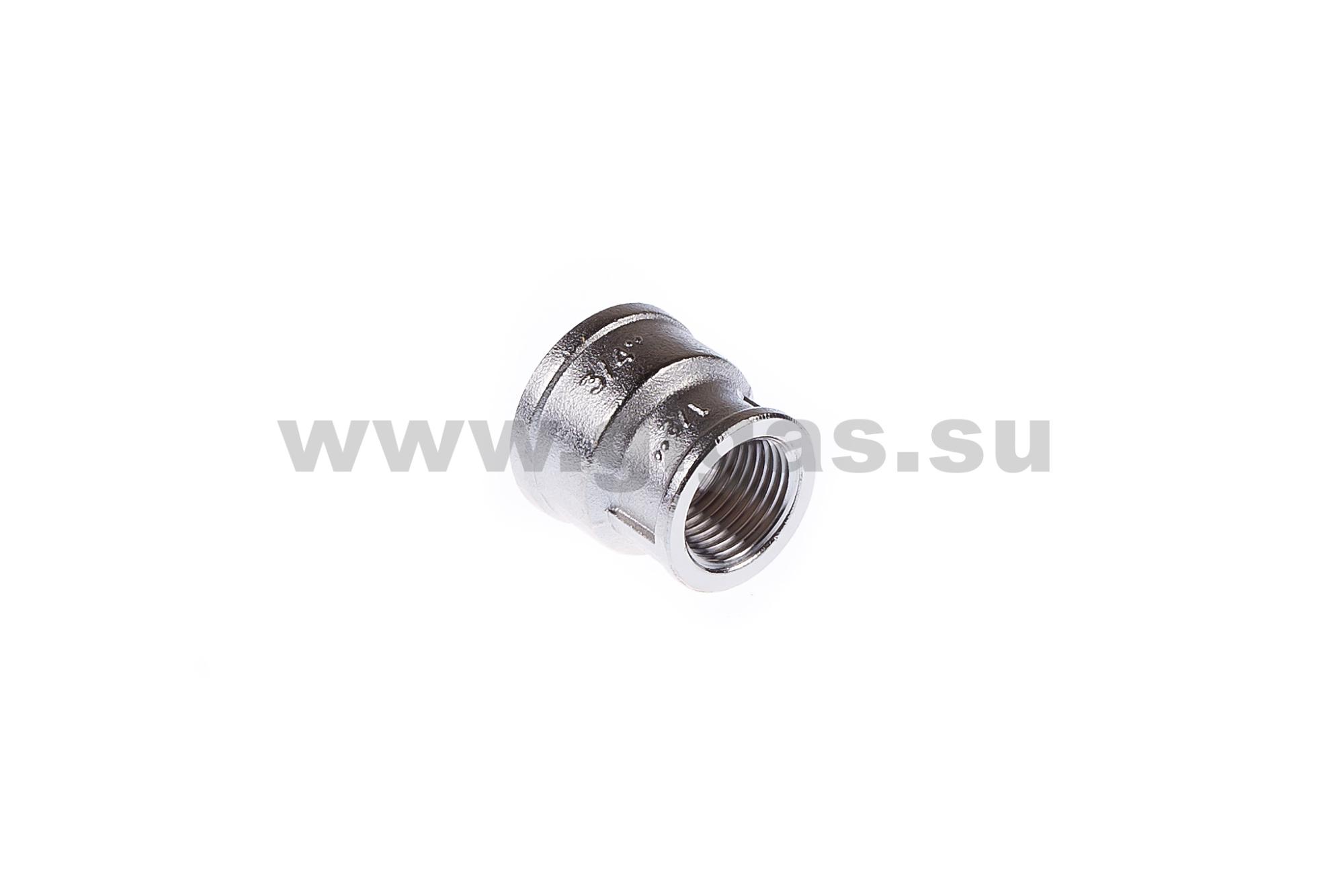 Муфта переходная вн.-вн. 1" x 1/2" (уп. 10/180) Valtec