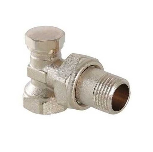 Клапан настроечный 3/4" угловой для радиатора (10/80) AQUALINK