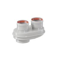 Адаптер моноблочный для перехода на двухтрубную систему 80 80 (универсальная)