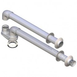 Комлект раздельных дымоходов D80 L1000 мм IMMERGAS