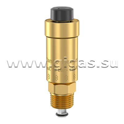Воздухоотводчик автоматический с отсекающим клапаном 1/2" прямой Flexvent (не ожидается)
