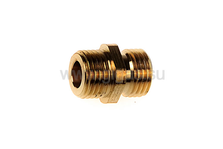 Штуцер 1/4" - 1/4" ПП, латунный