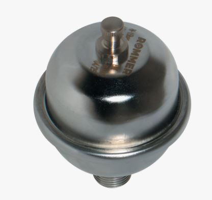 Гаситель гидроударов мембранный 1/2", ROMMER