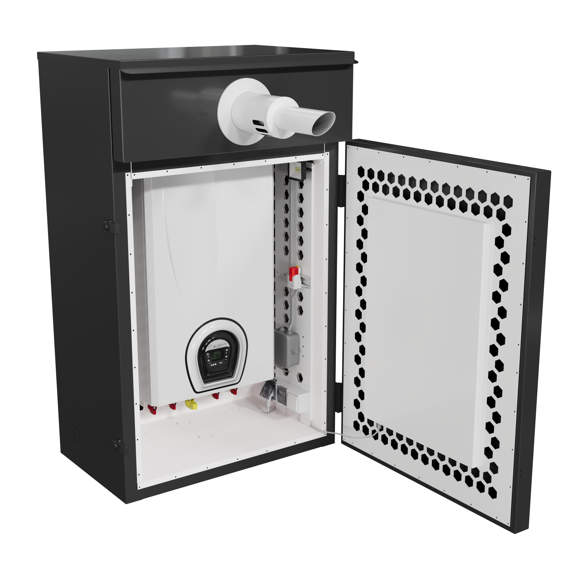 Котельная наружного размещения KRATS 32кВт 2к наст. исп.(с котлом Federica Bugatti VARME 32кВт 2к)