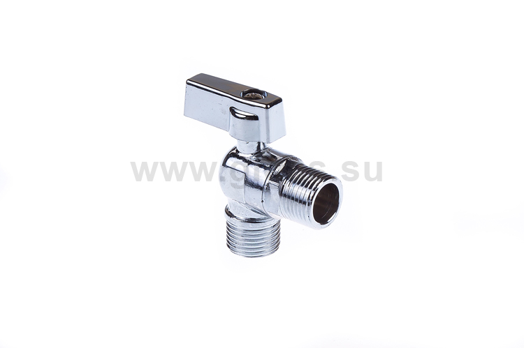 Кран шаровой для подключения сантехнических приборов 1/2"х1/2" НР-НР Valtec