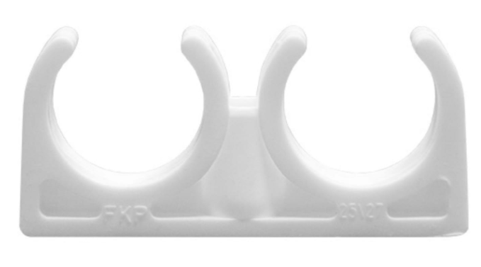 Крепеж трубы PPR двойной 32 VALFEX