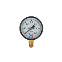 Манометр радиального подключения 14, измерение до 6 бар РОСМА