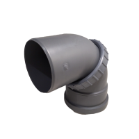 Отвод универсальный D 110 серый СИНИКОН Серый