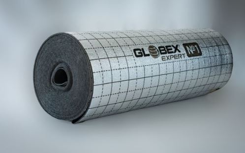 Подложка для теплого пола 30м2 мультифольга 3мм Globex (1уп.=30м2)
