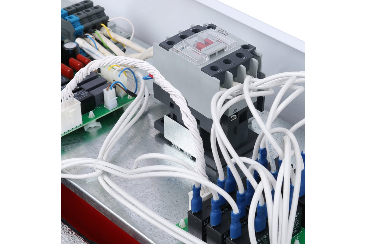 Котел Электрический 9 кВТ STOUT PLUS 1к настенный 220/380В ( OpenTherm, Wi-Fi, Алиса)