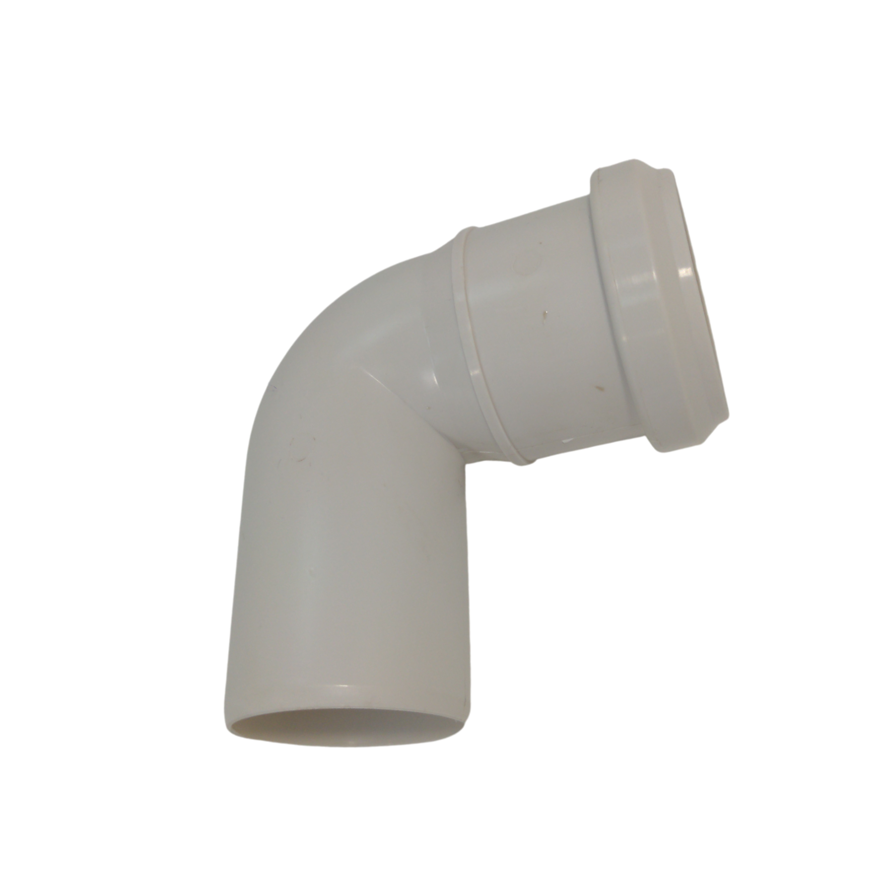 Отвод ПП D 050*87º СИНИКОН Белая Комфорт (40шт/упак)