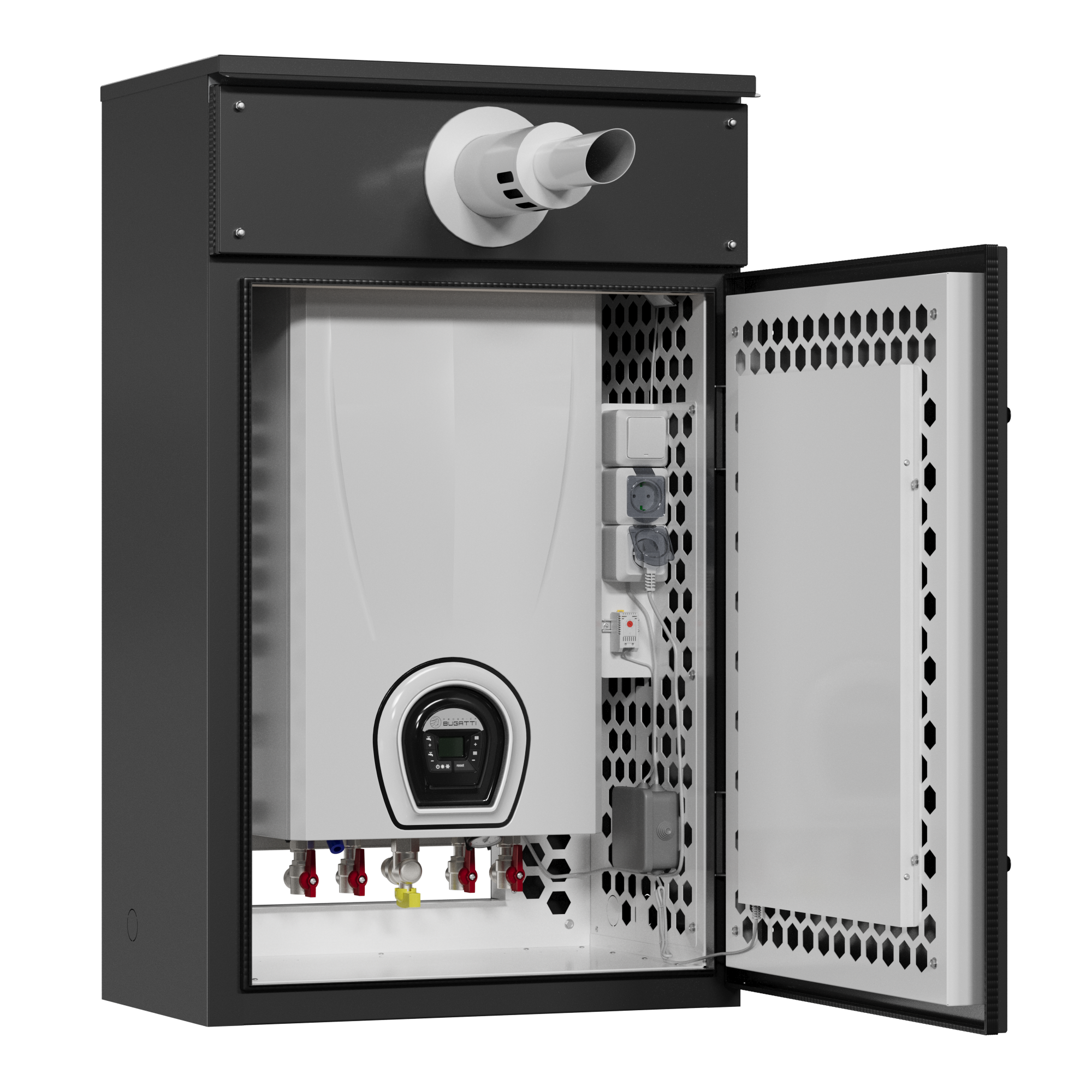 Котельная наружного размещения KRATS 24кВт 2к наст. исп (с котлом Лемакс PRIME-V 24кВТ 2к)