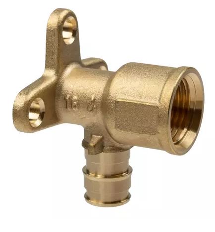 Водорозетка СБМ 16x1/2" под планку, L=43мм, USYSTEMS