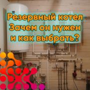 Резервный котел отопления. Схемы подключения