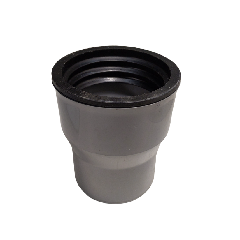 Переход на чугун D123x110 с уплотнением Lammin