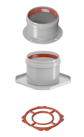 Комплект для раздельной системы D80 IMMERGAS ( KRATS)