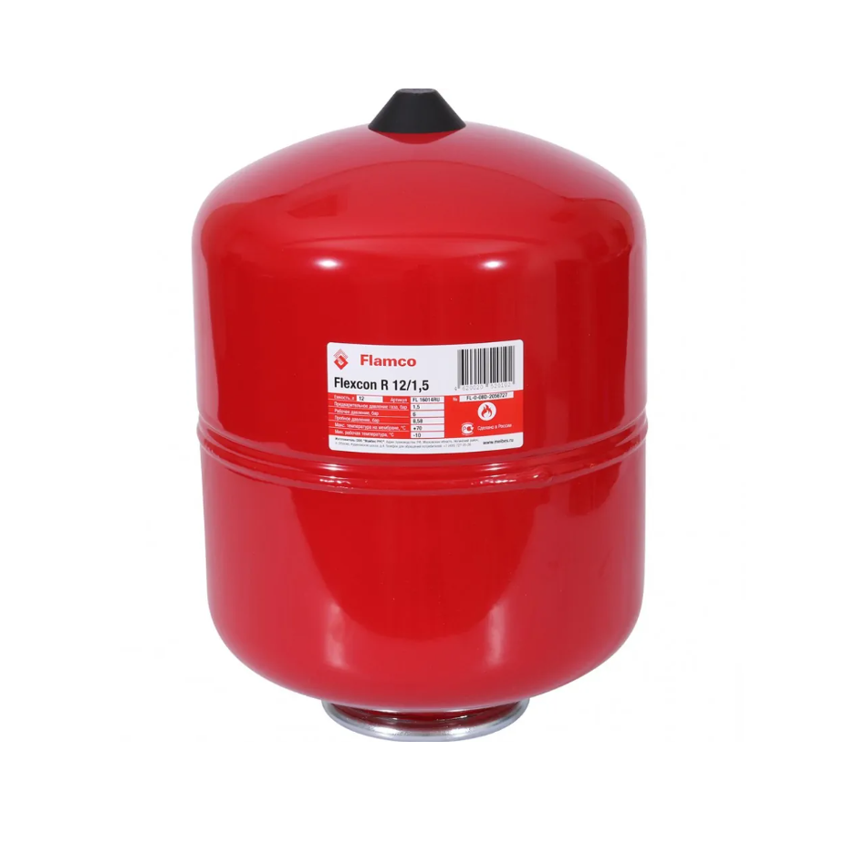 Flamco Расширительный бак теплоснабжение/холодоснабжение Flexcon R 18/1,5 - 6 bar