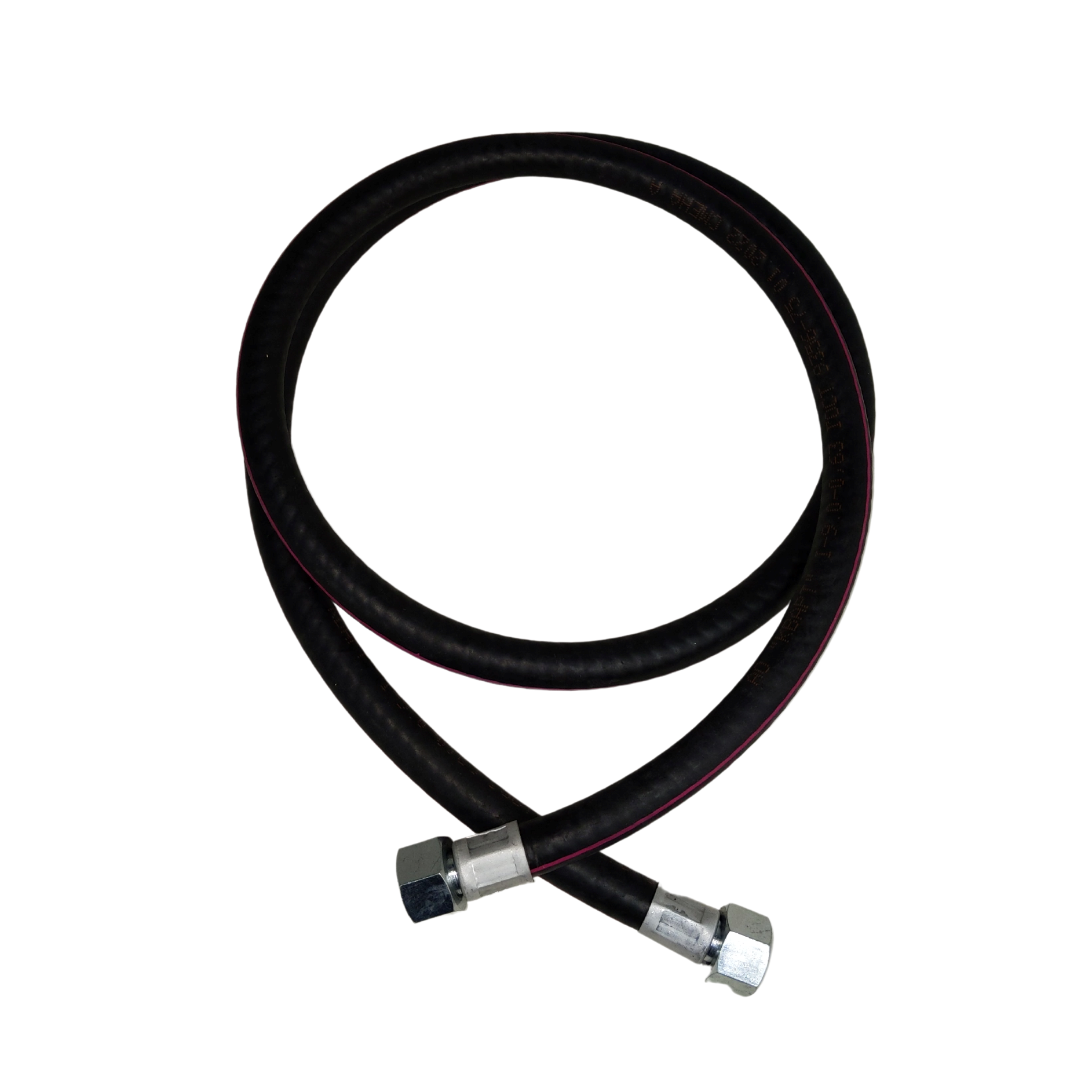 Шланг резинов.универсальный газ/вода, черный 1/2  1000 мм г/г