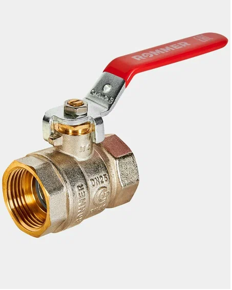 Кран шаровой 1/2'' ВН-ВН рычаг ROMMER