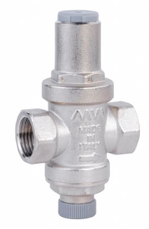 Редуктор давления поршневой с выходом для манометра 1/2" до 16 бар MVI