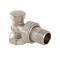 Клапан настроечный 3/4" угловой для радиатора (10/80) AQUALINK