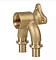 Угольник настенный проточный 16х1/2", L=43 USYSTEMS 