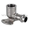 Водорозетка нерж. сталь 18х1/2'' Valtec