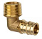 Угольник переходник с наружней резьбой СБМ 20x3/4" USYSTEMS