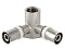 Водорозетка пресс проходная 20х1/2" (10/30) Valtec