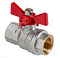 Кран шаровой 1/2'' ВН-ВН бабочка ГОСТ VALTEC