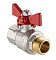 Кран шаровой 3/4" ВН-НР бабочка BASE ГОСТ Valtec (уп.10/120)