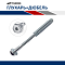Шуруп Глухарь М8х70 + Дюбель нейлон 10х80 Taners