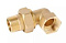 Сгон угловой (американка) 3/4" ВН-НР, жёлтый ViEiR
