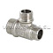 Тройник переходной 3/4"х1/2"х3/4" нар.-нар.-нар. Valtec