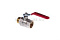 Кран шаровой 1 1/2" ВН-НР рычаг BASE Valtec (уп.2шт)