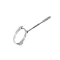 Крепление к стене D80 белое металлическое (вод.хомут) KRATS
