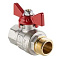 Кран шаровой 1/2'' ВН-НР бабочка BASE ГОСТ Valtec (уп.12/192)